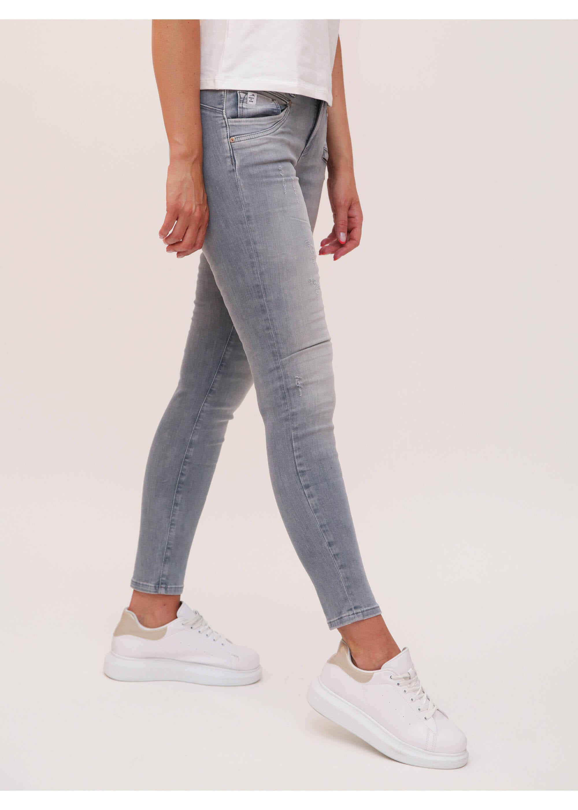 MOD JEANS Suzy Five Pocket - Foggy Silver Denim - SP22-2012.3538 von MOD Jeans