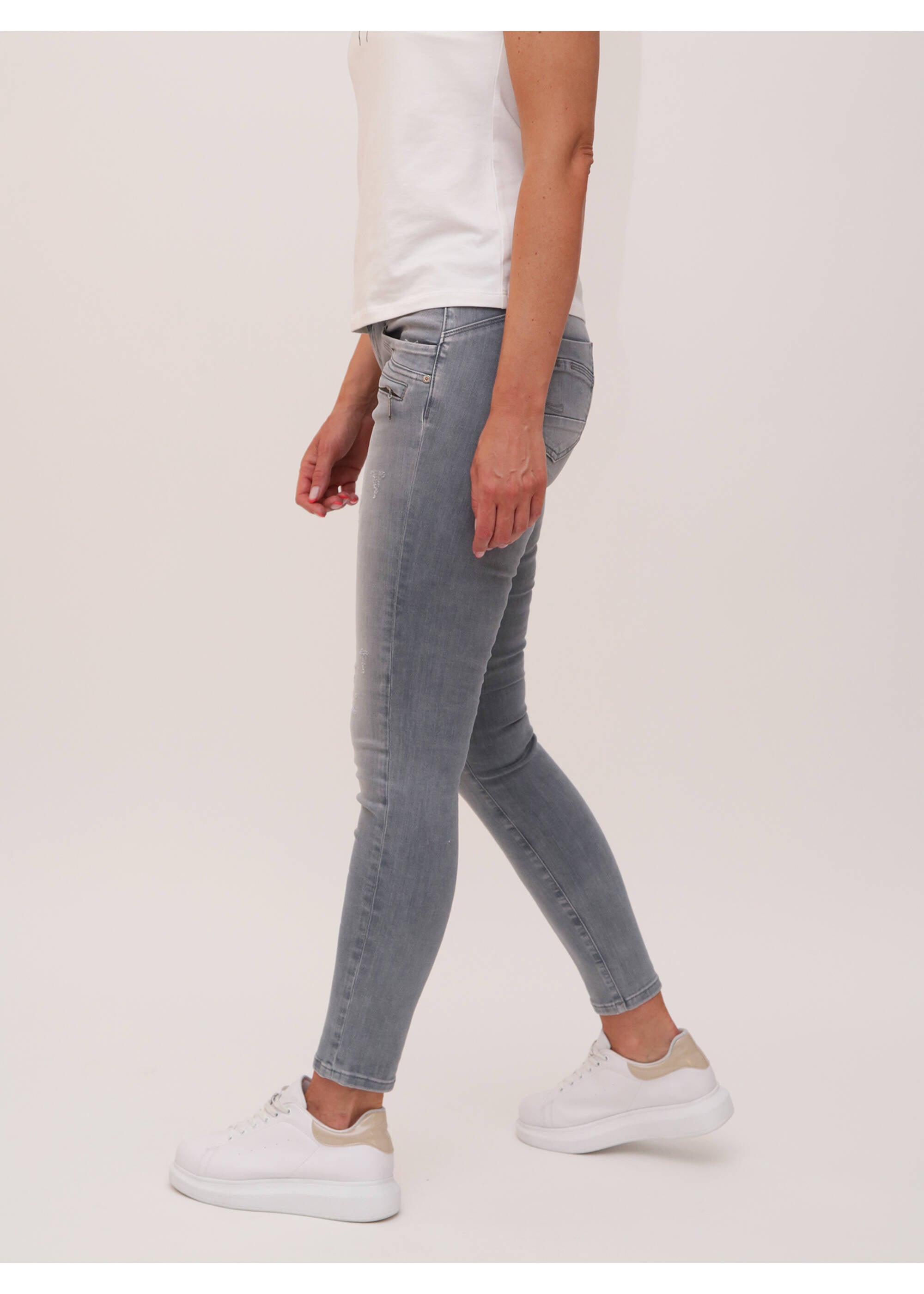 MOD JEANS Suzy Five Pocket - Foggy Silver Denim - SP22-2012.3538 von MOD Jeans