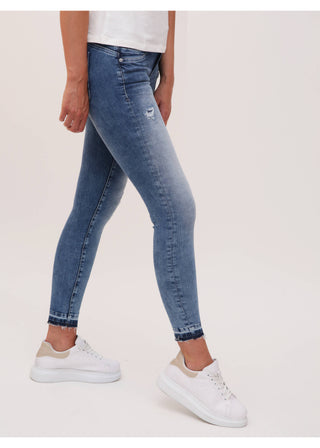 JEANS MOD SUZY bleu amétiste SP22-2012.870