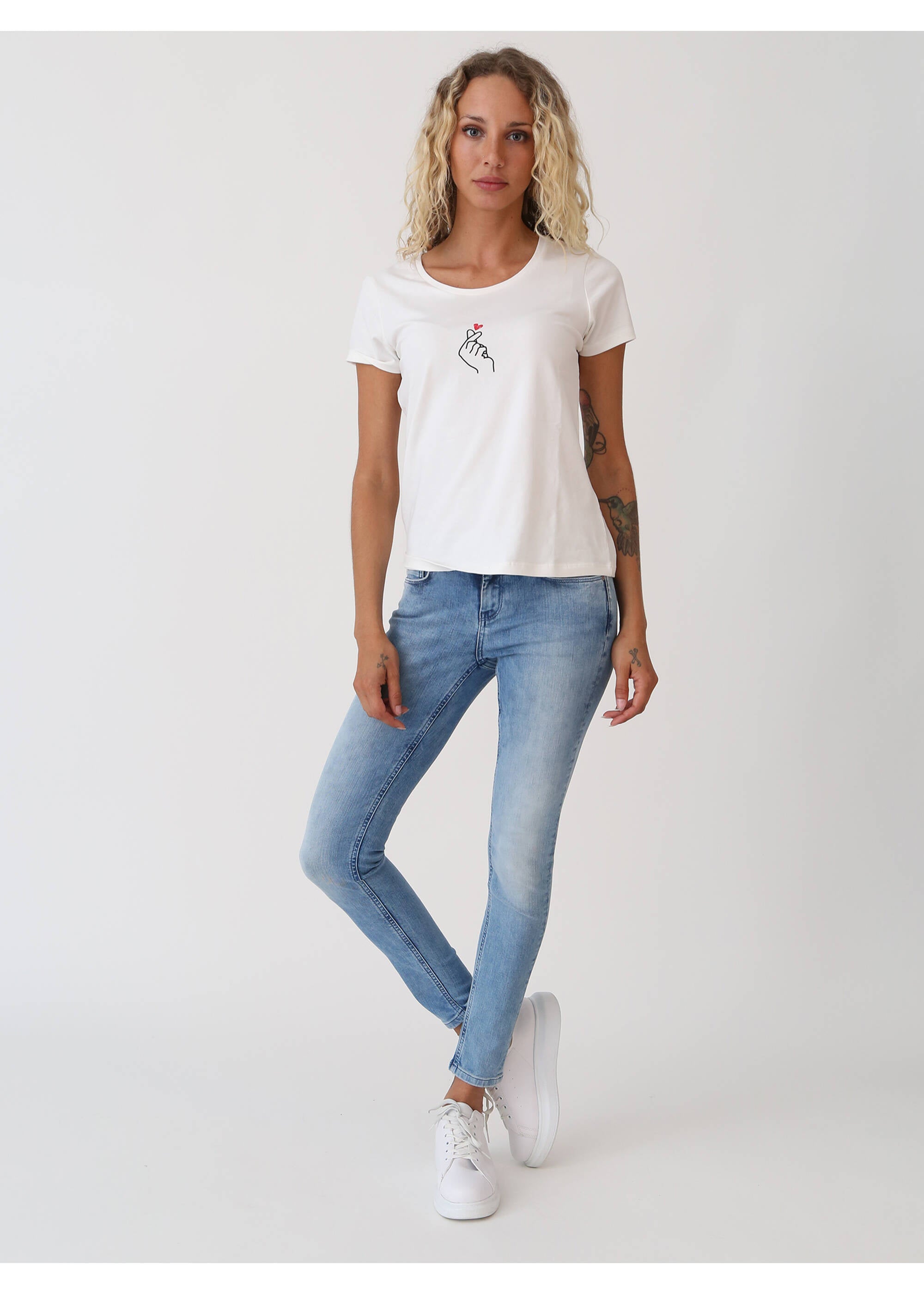 MOD JEANS SINA Skinny Jeans - Shorewashed Denim Blue - SP22-2015.3525 von MOD Jeans
