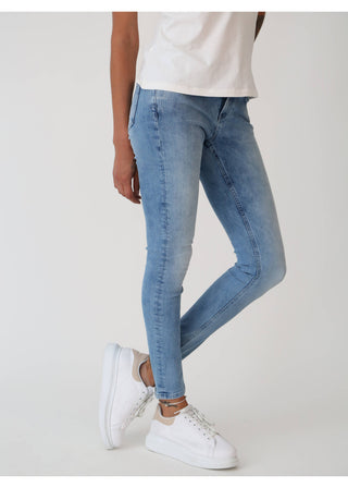 MOD JEANS SINA Skinny Jeans - Shorewashed Denim Blue - SP22-2015.3525