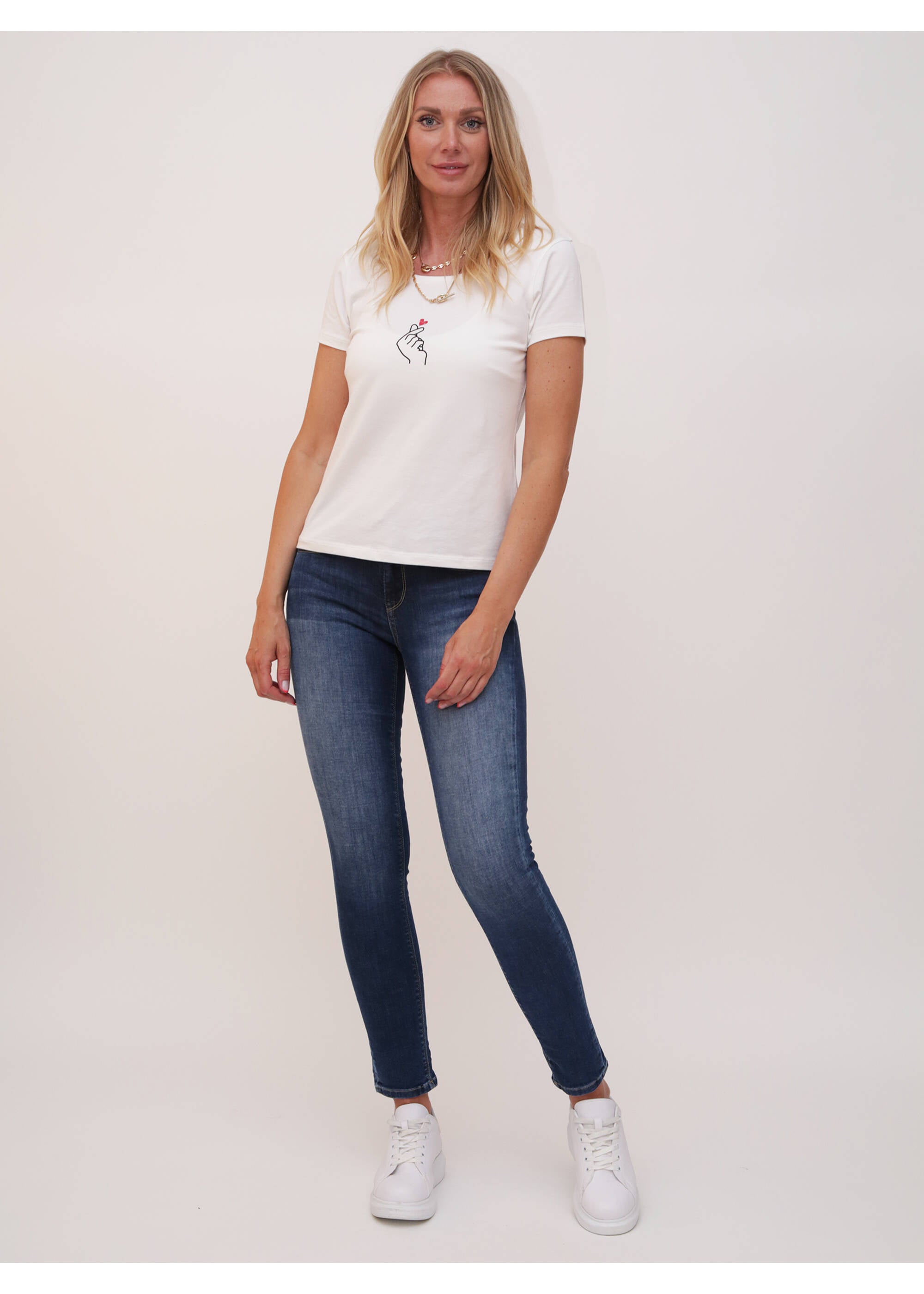 MOD JEANS Monika Five Pocket - Deep Indigo Wash - SP22-2045.3515