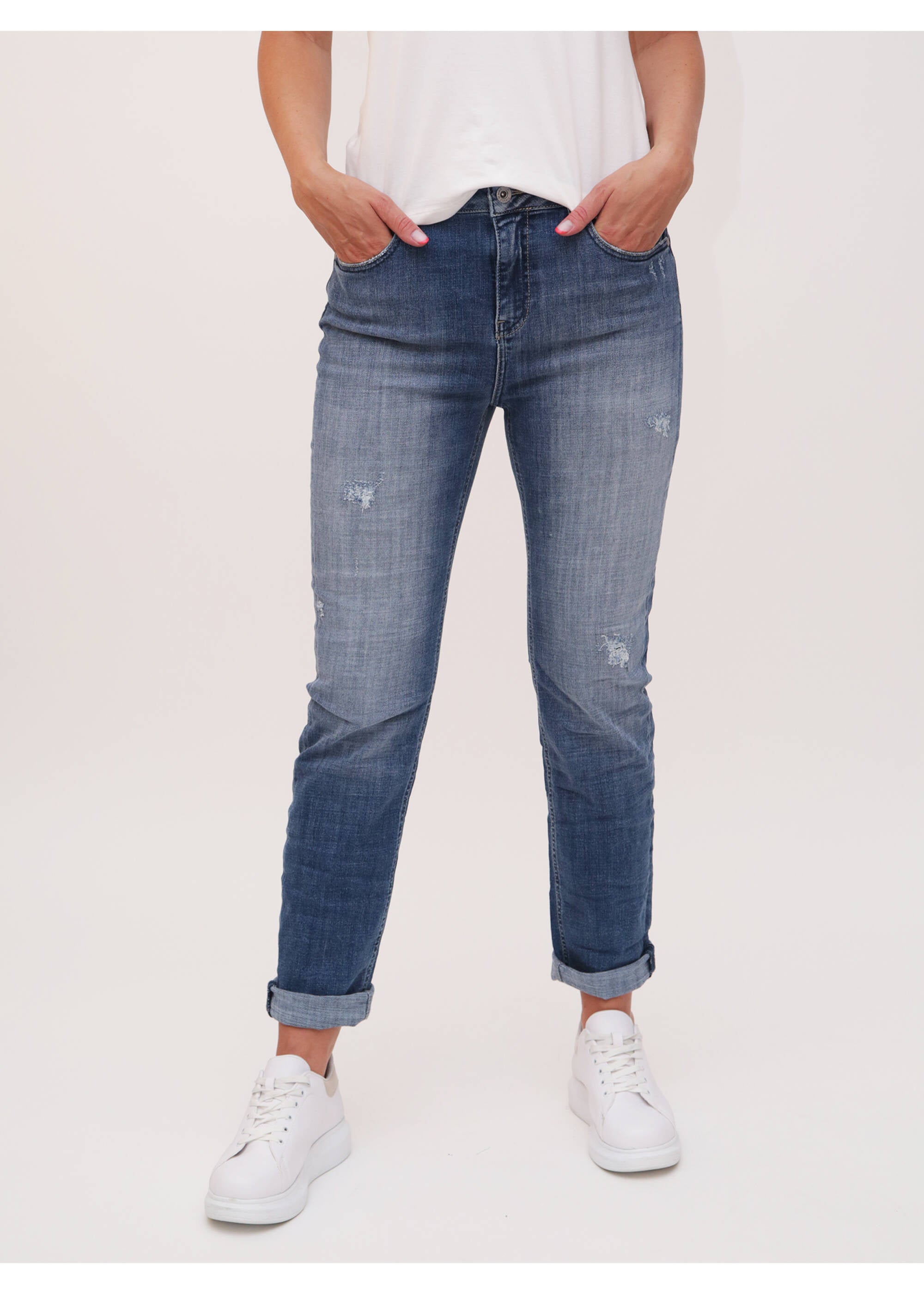 MOD JEANS DIVA Boyfriend - Deep Indigo Vintage - SP22-2049.3520
