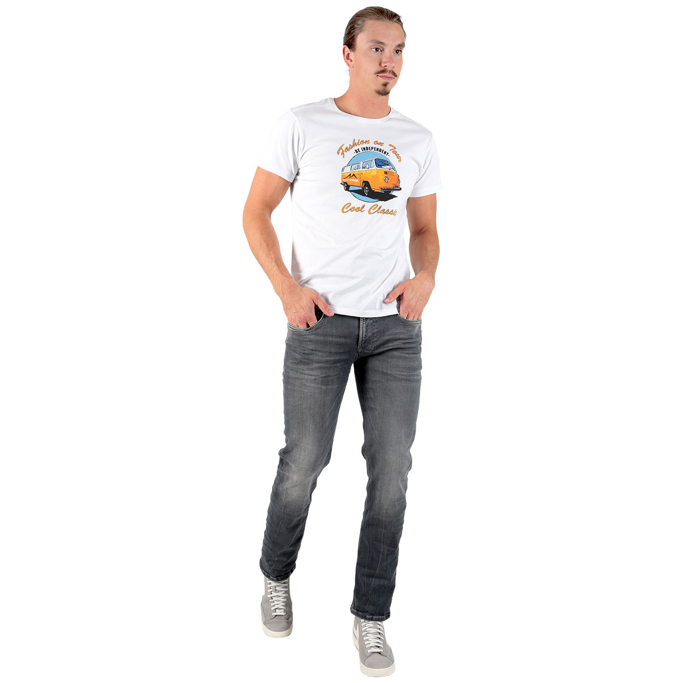 MOD JEANS Thomas Five-Pocket - Steelstone Grey - AU20-1009.3152
