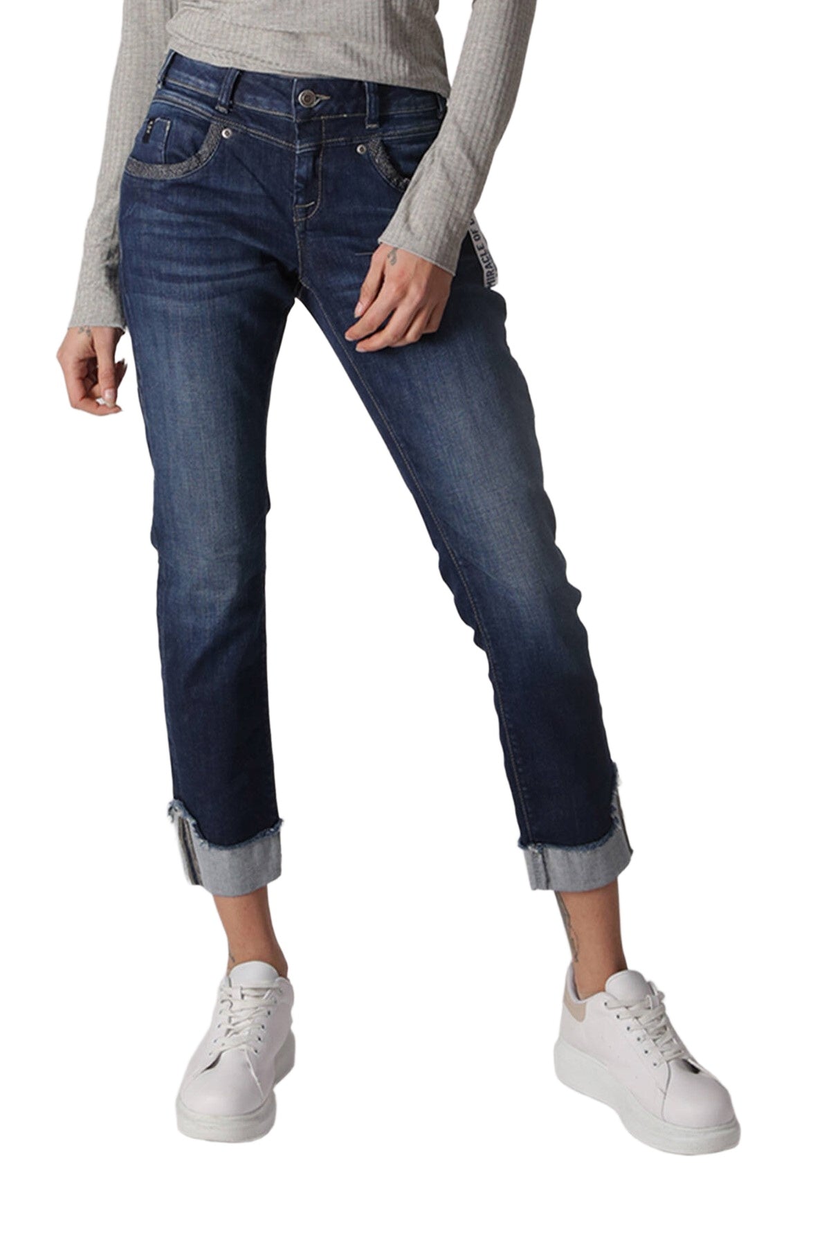MOD JEANS Rita Five Pocket - Midnight Indigo Blue - AU22-2072.3756