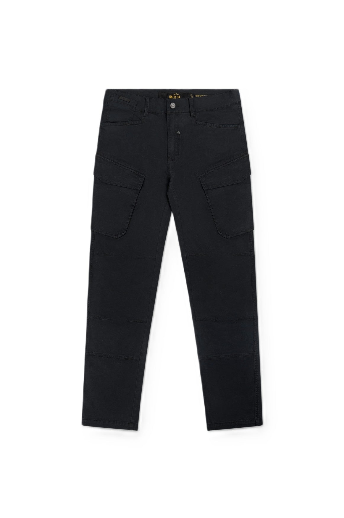 MOD JEANS ELIAS CARGO - Obsidian Jet Black - HW25-ELIAS.20011