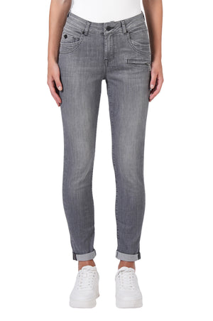 MOD JEANS Suzy Skinny Jeans - Silver Fog Blue - NOS-2212.243