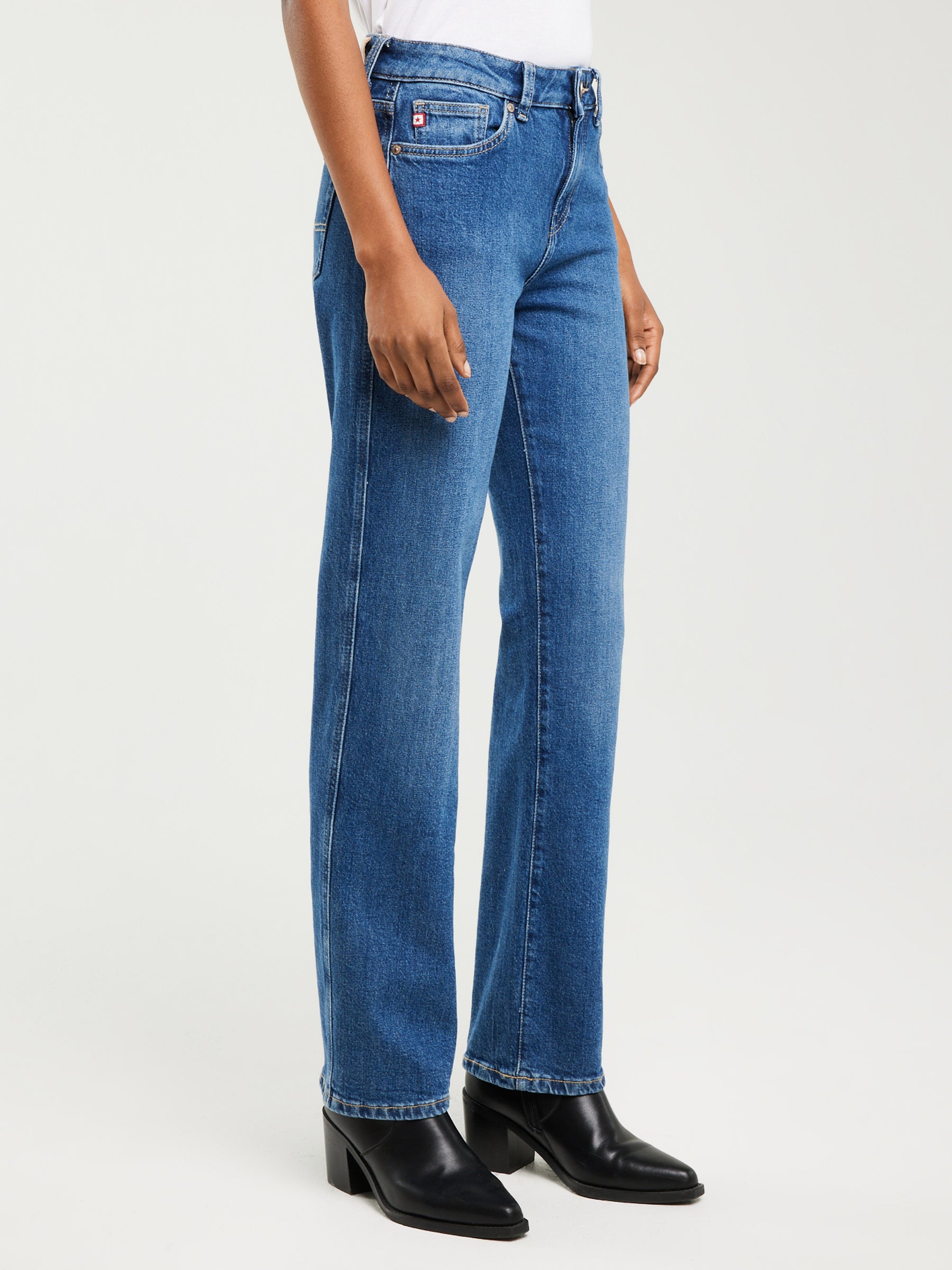 BIG STAR MYRRA Jeans - Ocean Meadow Blue - 190077313.313