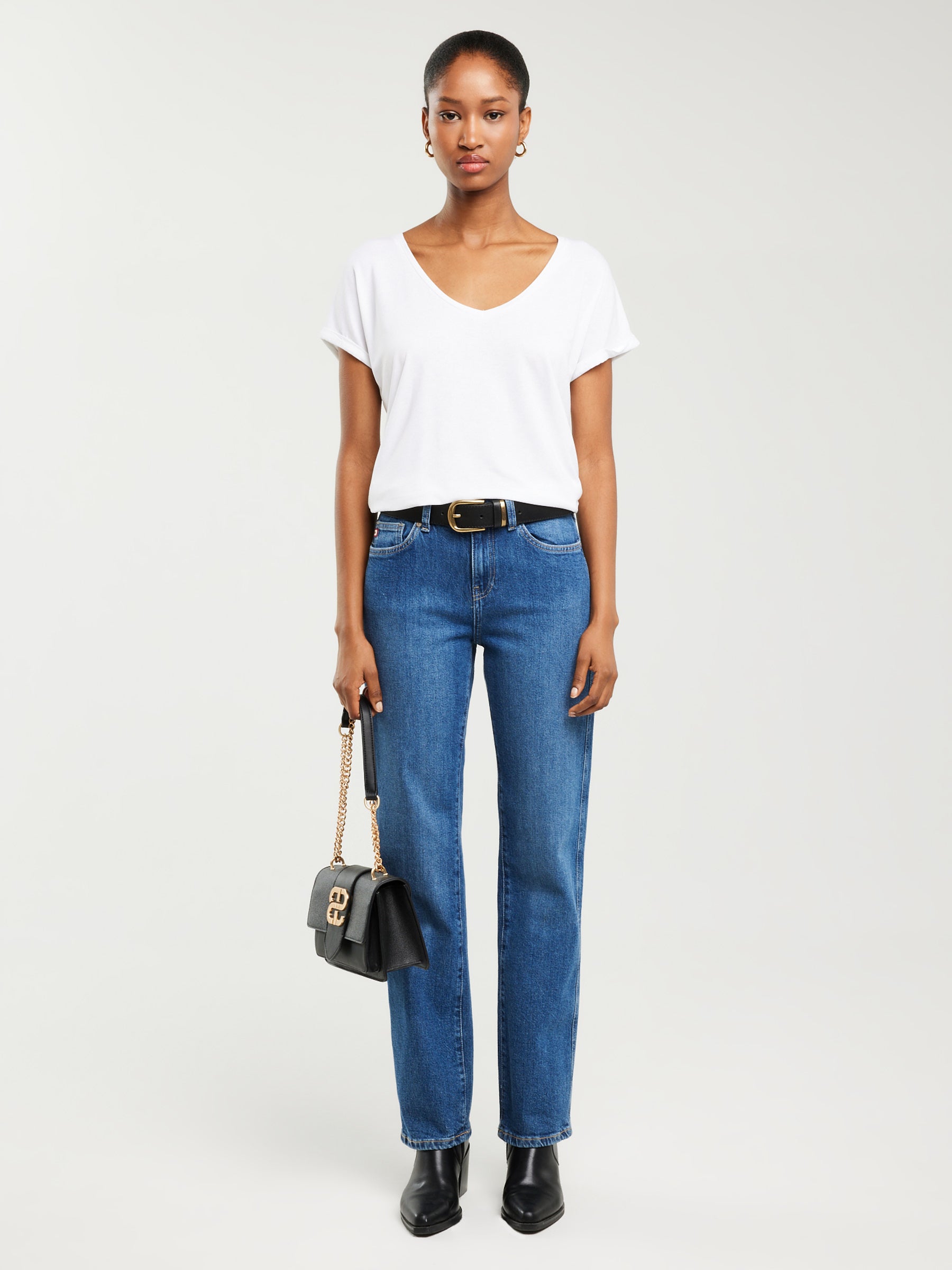 BIG STAR MYRRA Jeans - Ocean Meadow Blue - 190077313.313 von BIG STAR