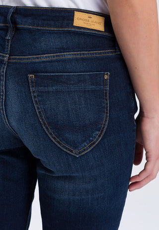 CROSS JEANS ROSE Five-Pocket - Midnight Indigo Vintage - N487-048