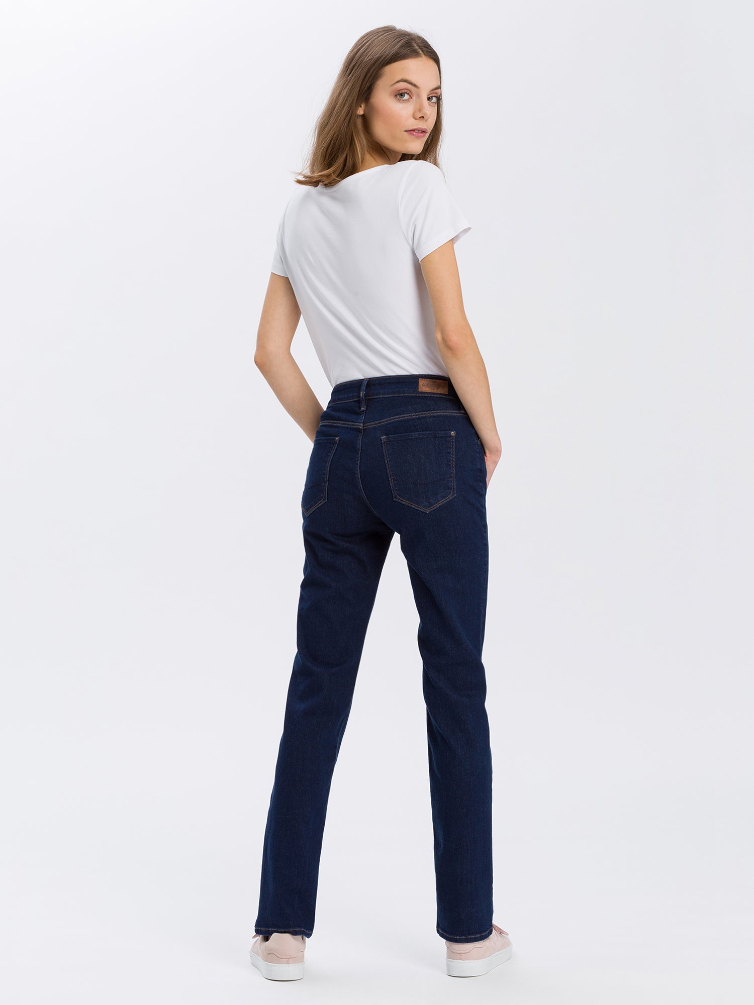 CROSS JEANS Rose Straight Jeans - Midnight Indigo - N487-063 von Cross Jeans