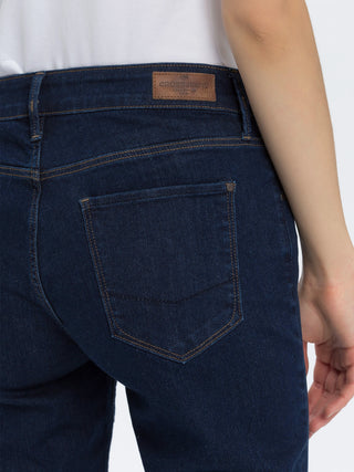 CROSS JEANS Rose Straight Jeans - Midnight Indigo - N487-063