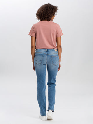 CROSS JEANS Rose Five Pocket - Ocean Mist Blue - N487-066