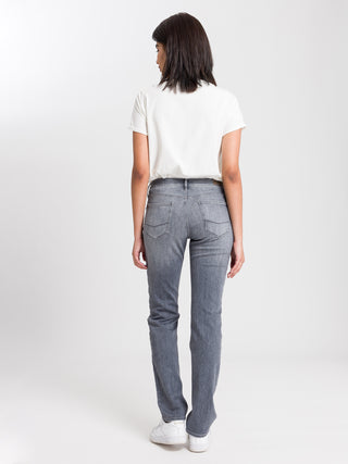 CROSS JEANS Rose Straight Jeans - Steel Mist Grey - N487-072