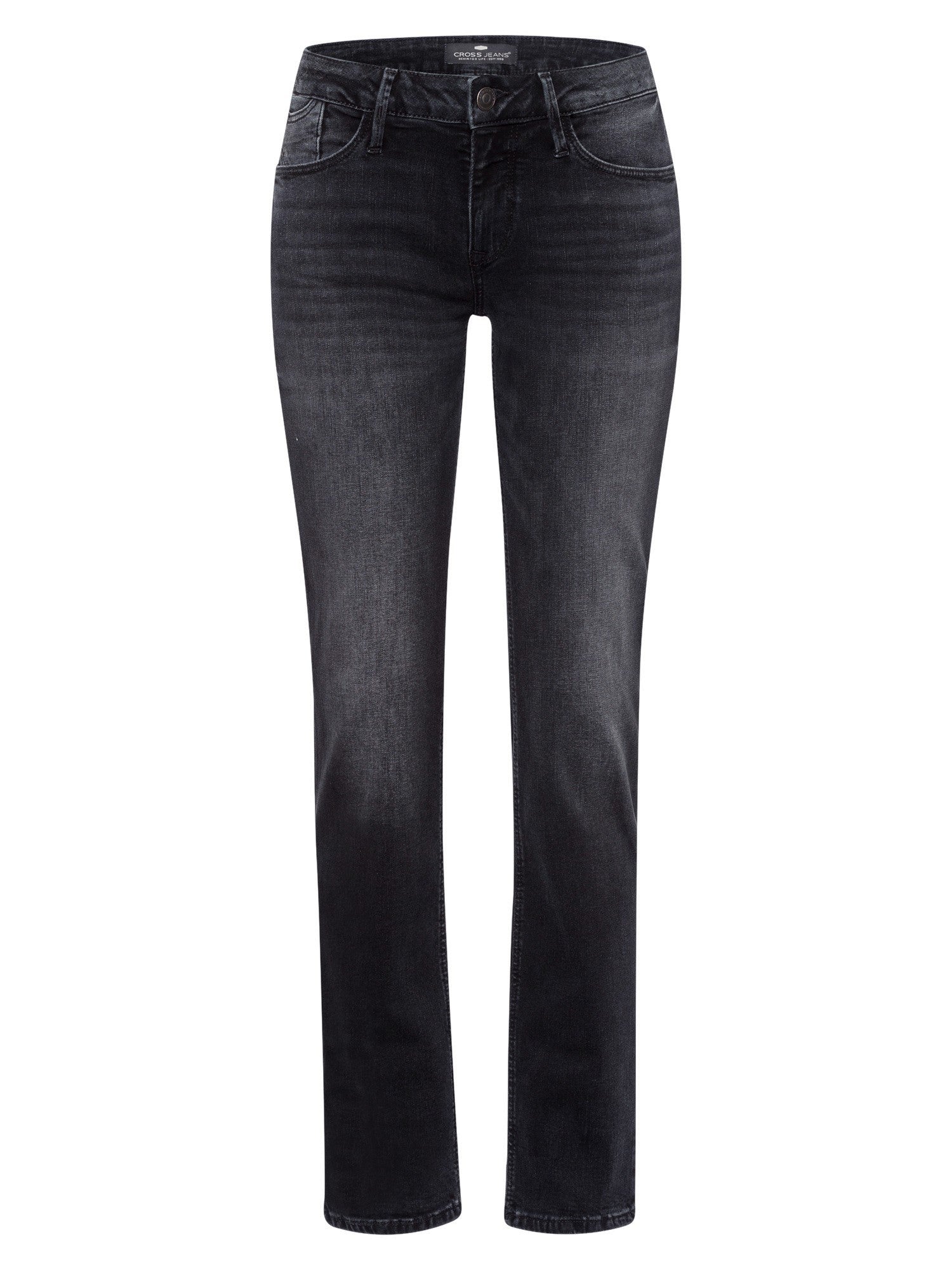 CROSS JEANS Rose Five Pocket - Midnight Slate Black - N487-075
