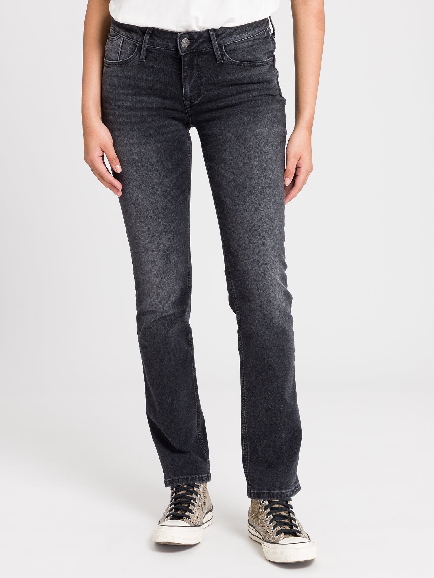 CROSS JEANS Rose Five Pocket - Midnight Slate Black - N487-075