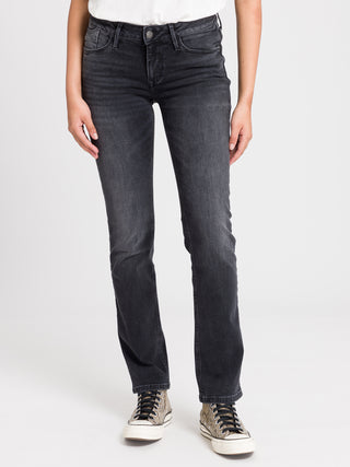 CROSS JEANS Rose Five Pocket - Midnight Slate Black - N487-075
