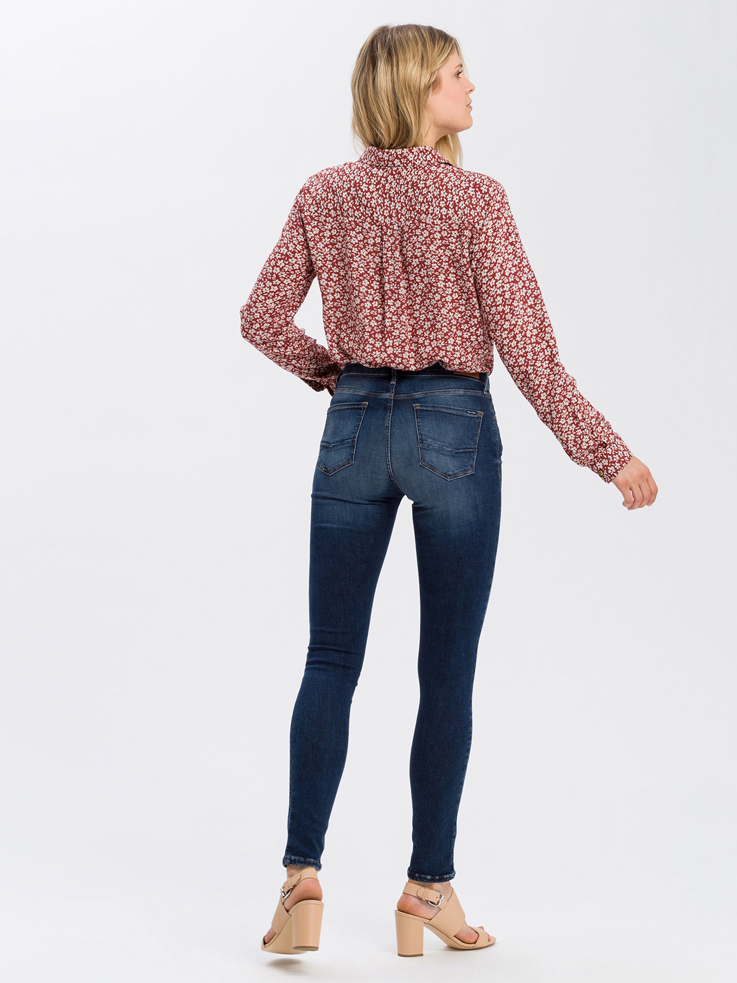 CROSS JEANS ALAN Skinny Jeans - Deep Atlantic Blue - N497-160 von Cross Jeans