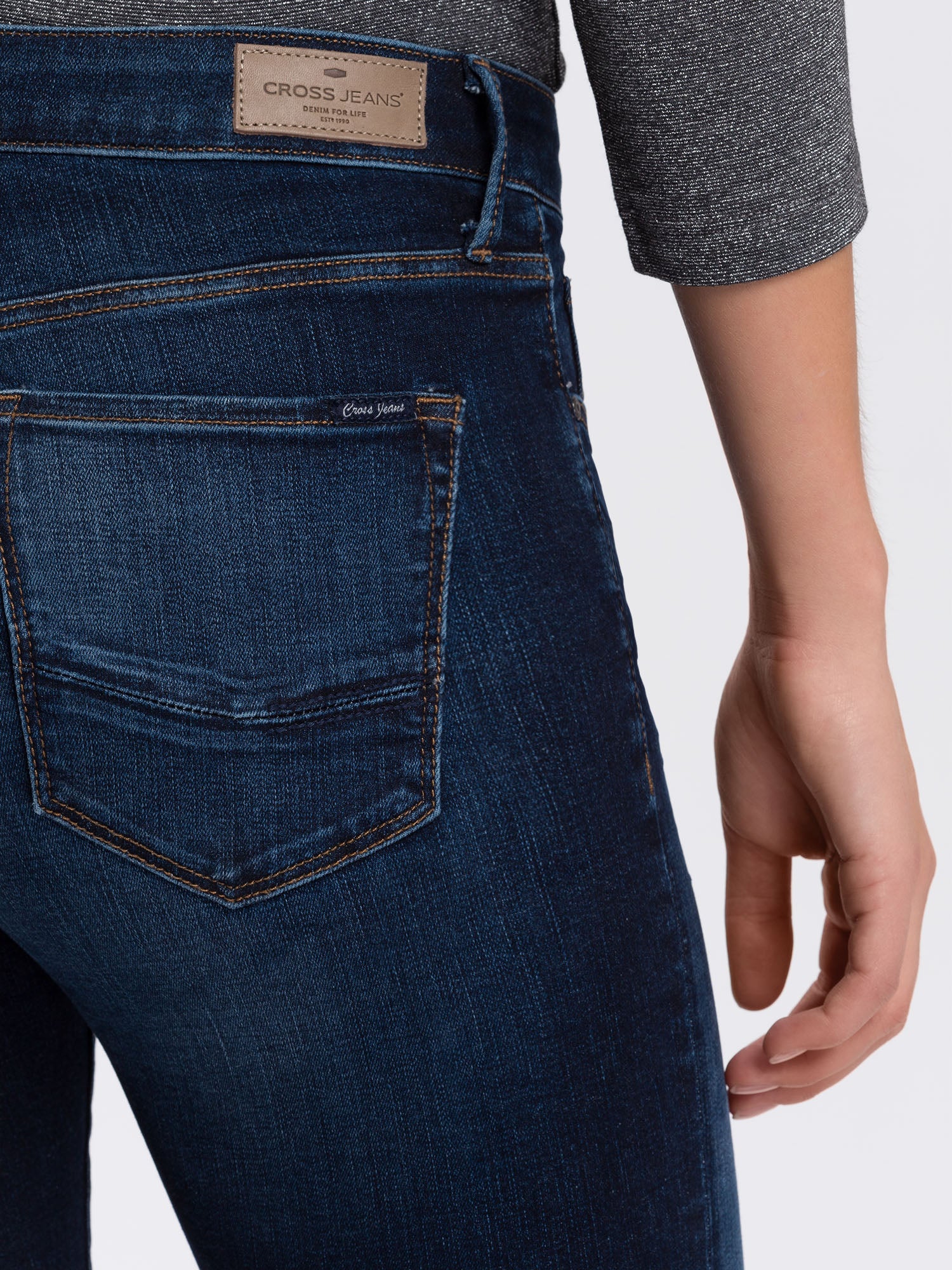CROSS JEANS ALAN Jeans - Midnight Indigo Blue - N497-171 von Cross Jeans