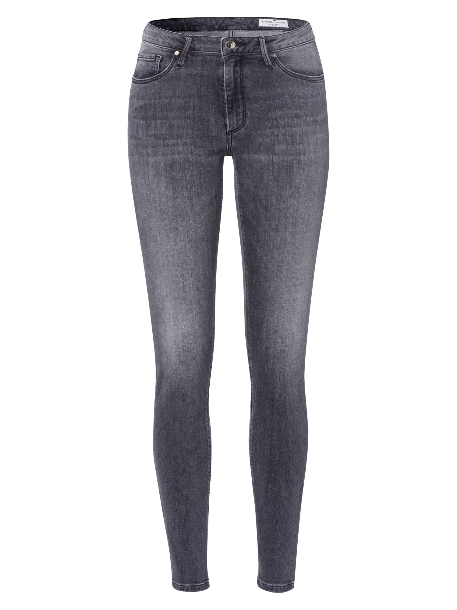 CROSS JEANS Alan Five Pocket - Smoky Concrete Gray - N497-191