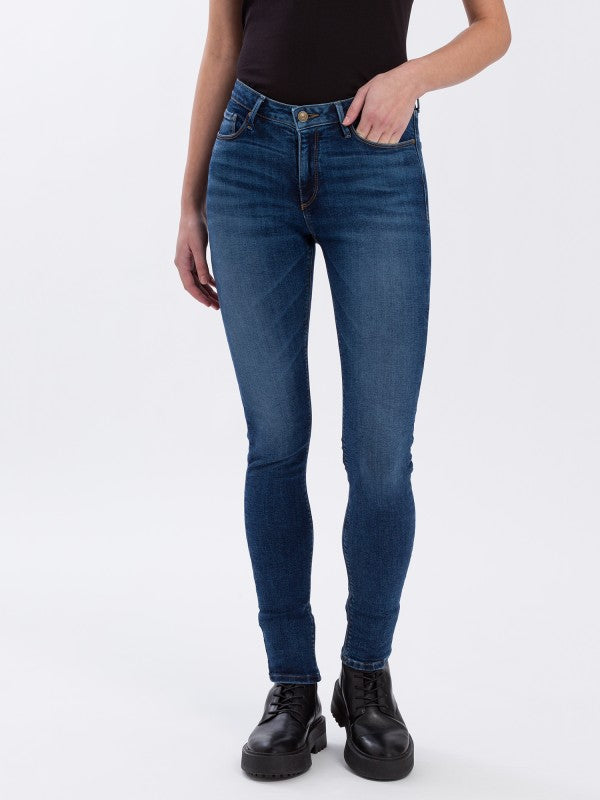 CROSS JEANS ALAN - Blue Indigo Wash - N497-198