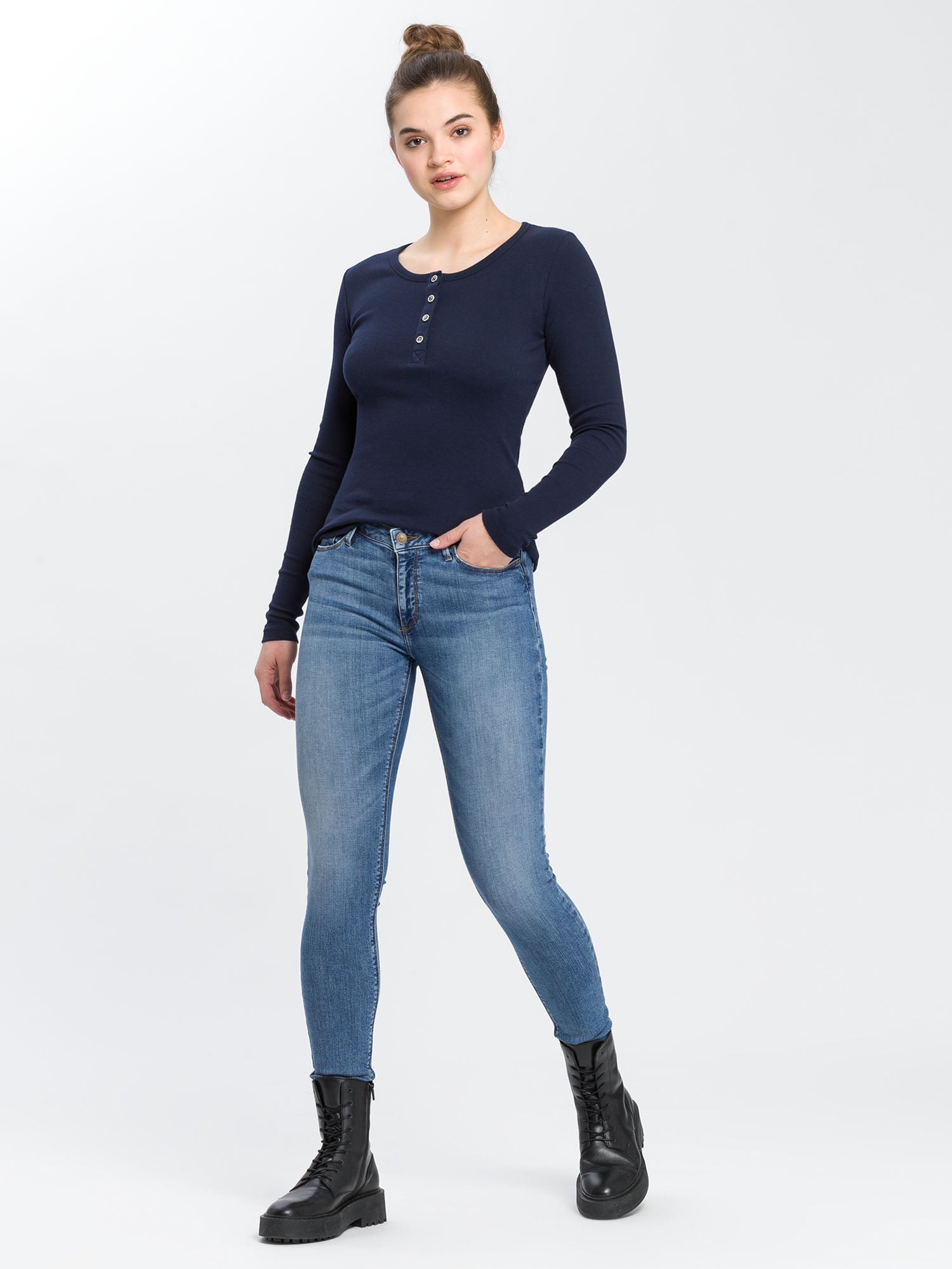 CROSS JEANS ALAN - Cloudy Denim Blue - N497-201