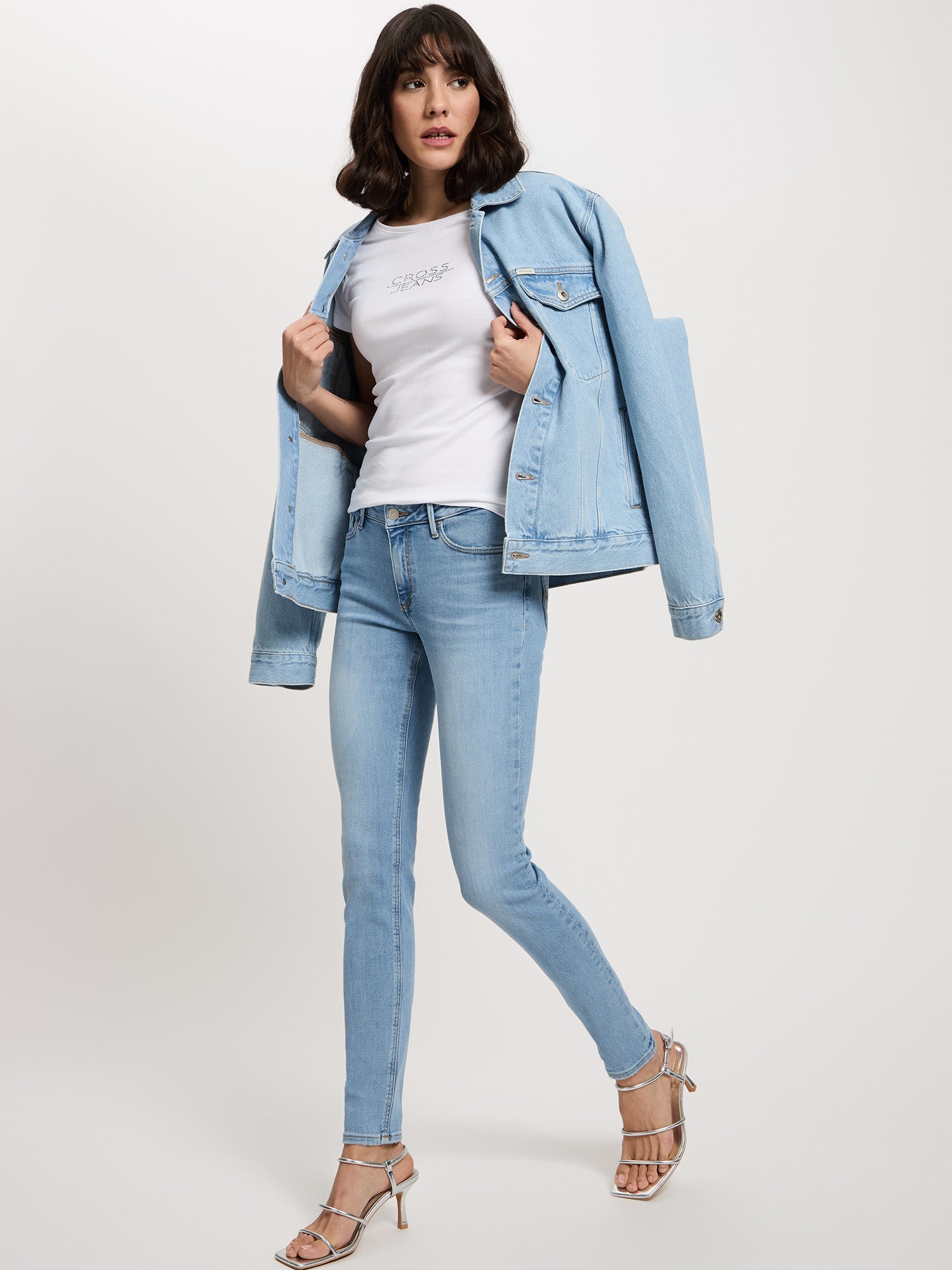 CROSS JEANS Alan Jeans - Misty Sky Blue - N497-319 von Cross Jeans