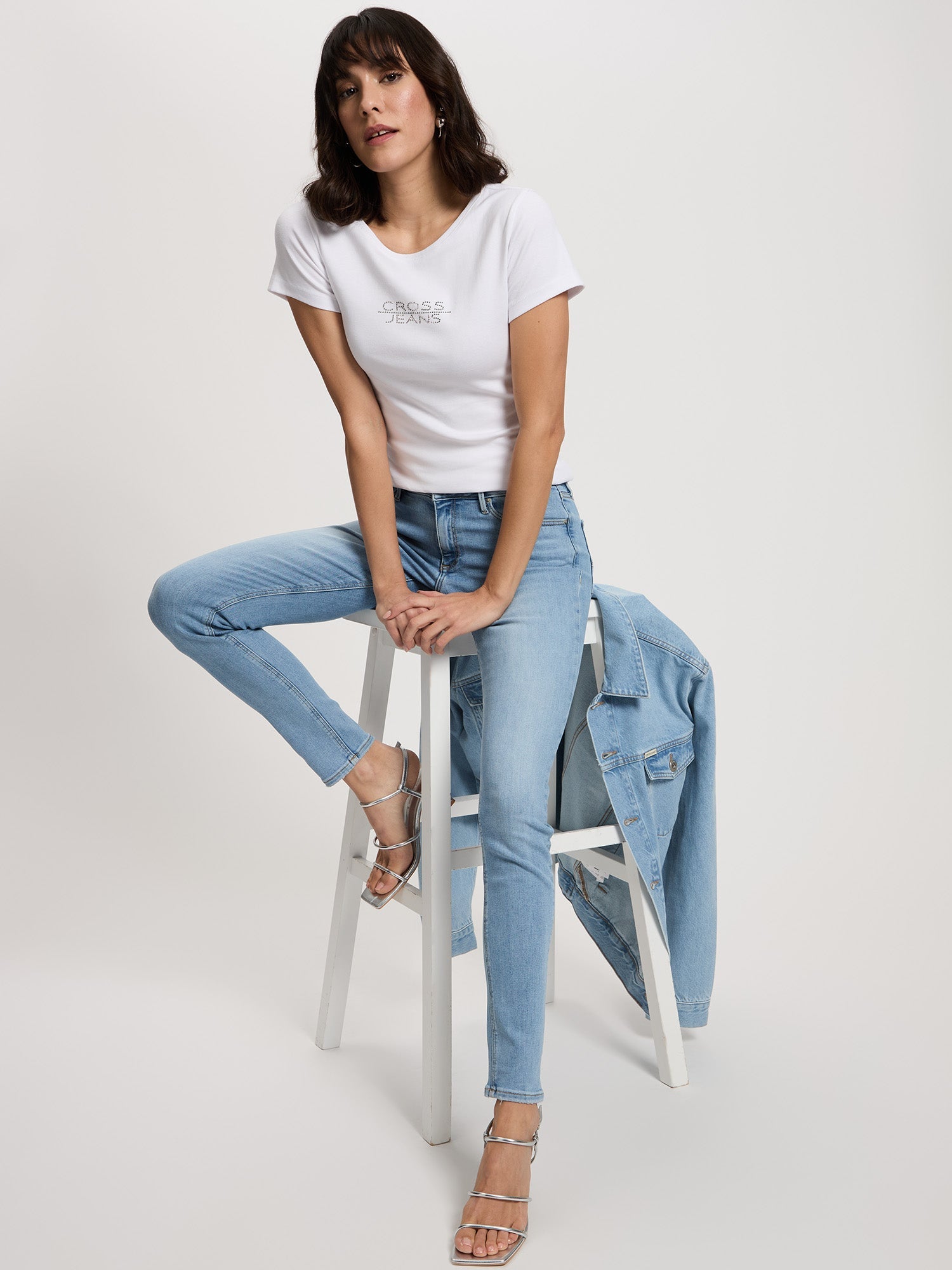 CROSS JEANS Alan Jeans - Misty Sky Blue - N497-319 von Cross Jeans