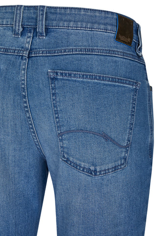 HATTRIC Hunter Five Pocket - Sky Denim Wash - 688865 9273.44