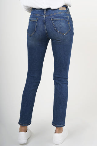 BLUE FIRE Nancy Five Pocket - Deep Indigo Wash - 1001.262
