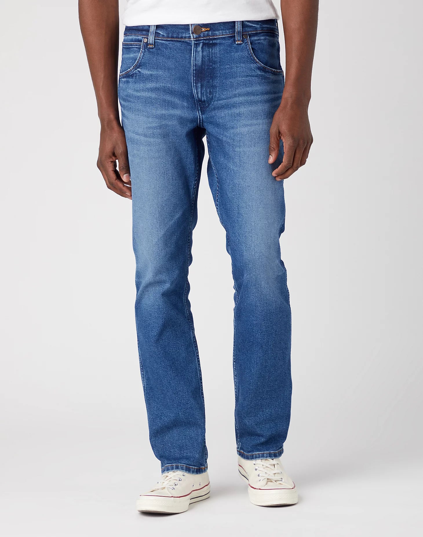WRANGLER GREENSBORO Straight - Ocean Worn Blue - 112341414
