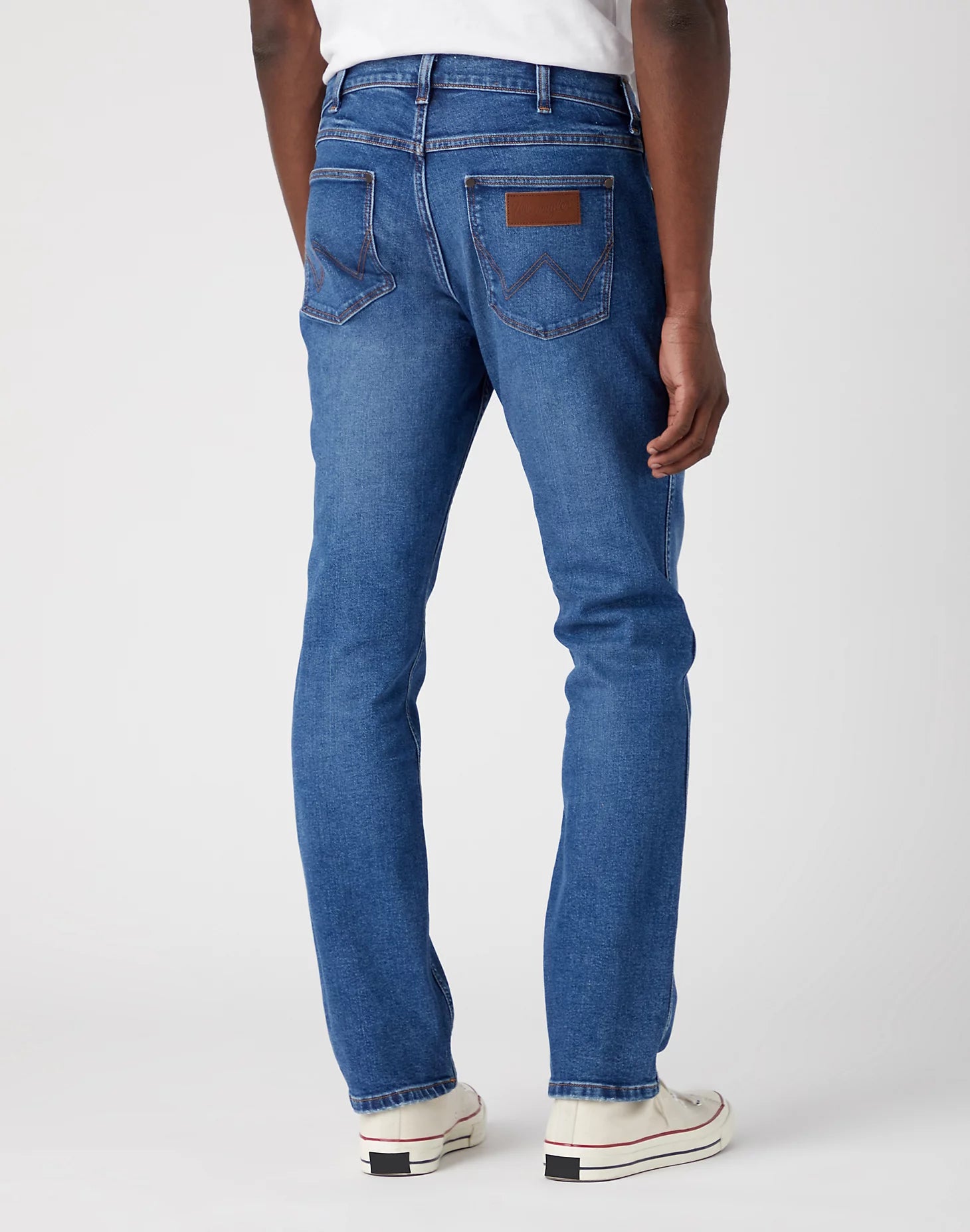 WRANGLER GREENSBORO Straight - Ocean Worn Blue - 112341414 von Wrangler