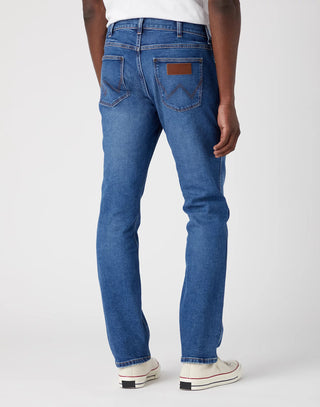 WRANGLER GREENSBORO Straight - Ocean Worn Blue - 112341414