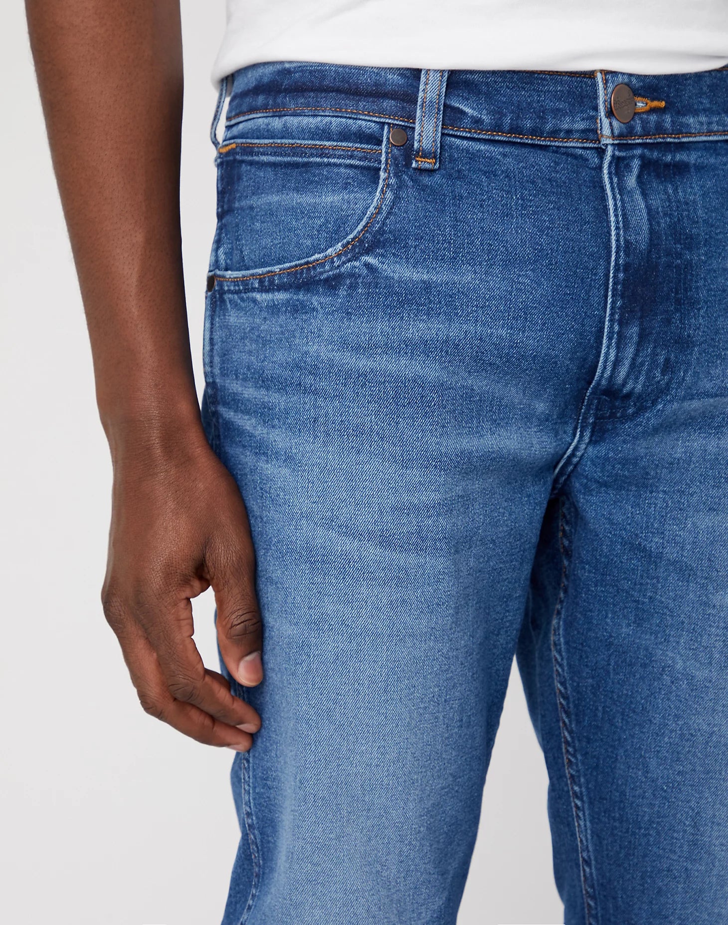 WRANGLER GREENSBORO Straight - Ocean Worn Blue - 112341414
