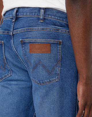 WRANGLER GREENSBORO Straight - Ocean Worn Blue - 112341414