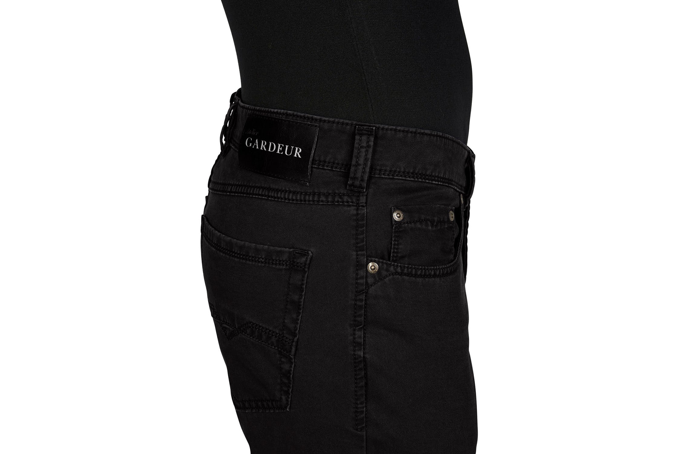 ATELIER GARDEUR Nevio Jeanshose - Deep Onyx Black - NEVIO-13-0-411291-99 von Atelier Gardeur