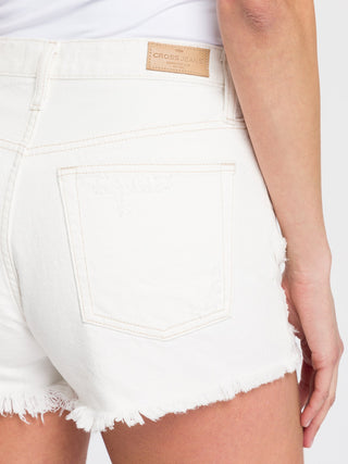 CROSS JEANS Shorts - Cotton Breeze White - A611-013