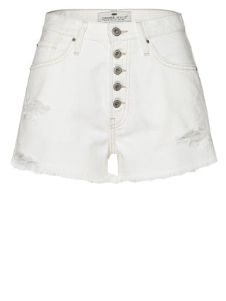 CROSS JEANS Shorts - Cotton Breeze White - A611-013