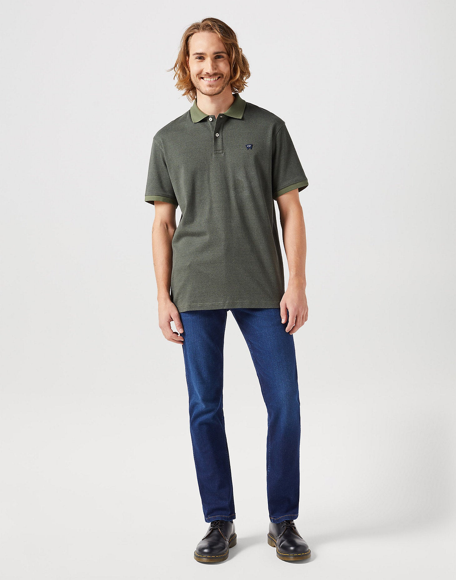 WRANGLER GREENSBORO Five Pocket - Twilight Harbor Blue - 112350837