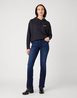 WRANGLER Bootcut - Deep Sapphire Blue - 112342797