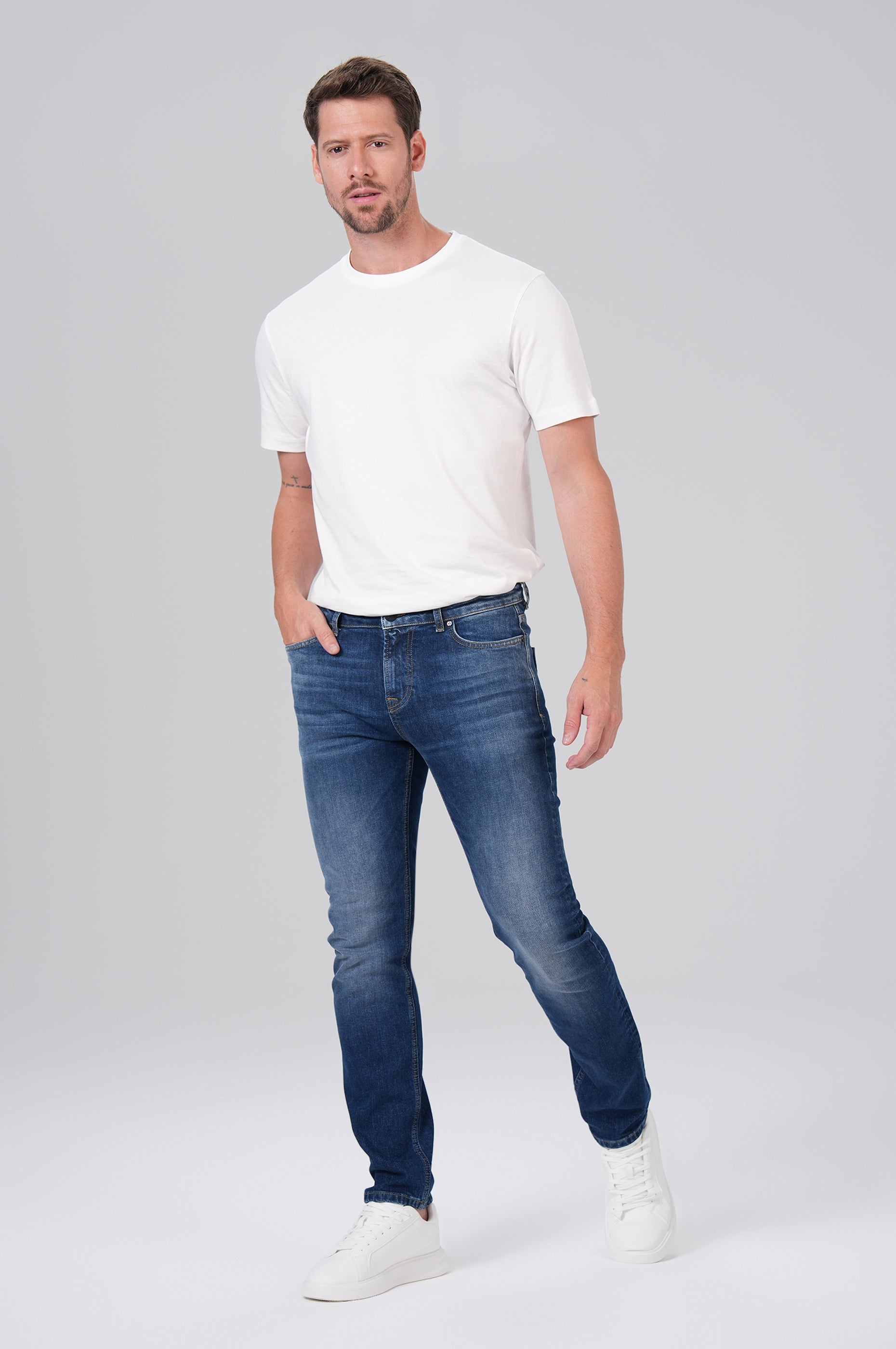 MOD JEANS Cornell Jeans - Deep Indigo Wash - NOS-1003.877 von MOD Jeans