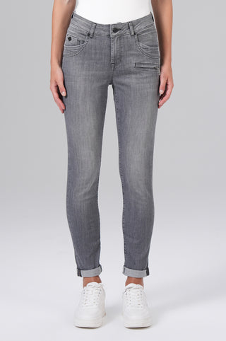 MOD JEANS Suzy Skinny Jeans - Silver Fog Blue - NOS-2212.243
