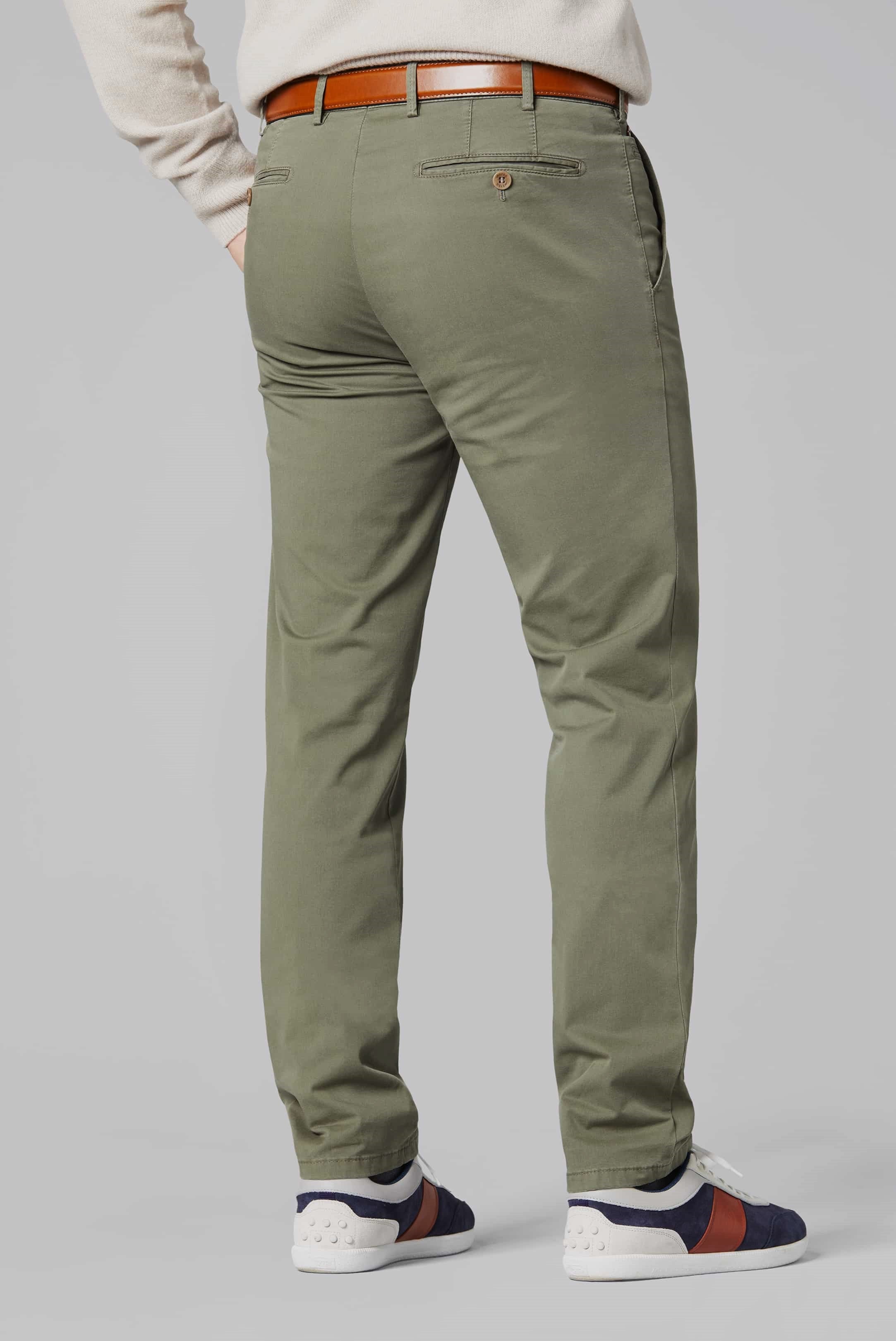 MEYER HOSEN Bonn Chino - Olive Grove - 9-3004-27 von MEYER HOSEN
