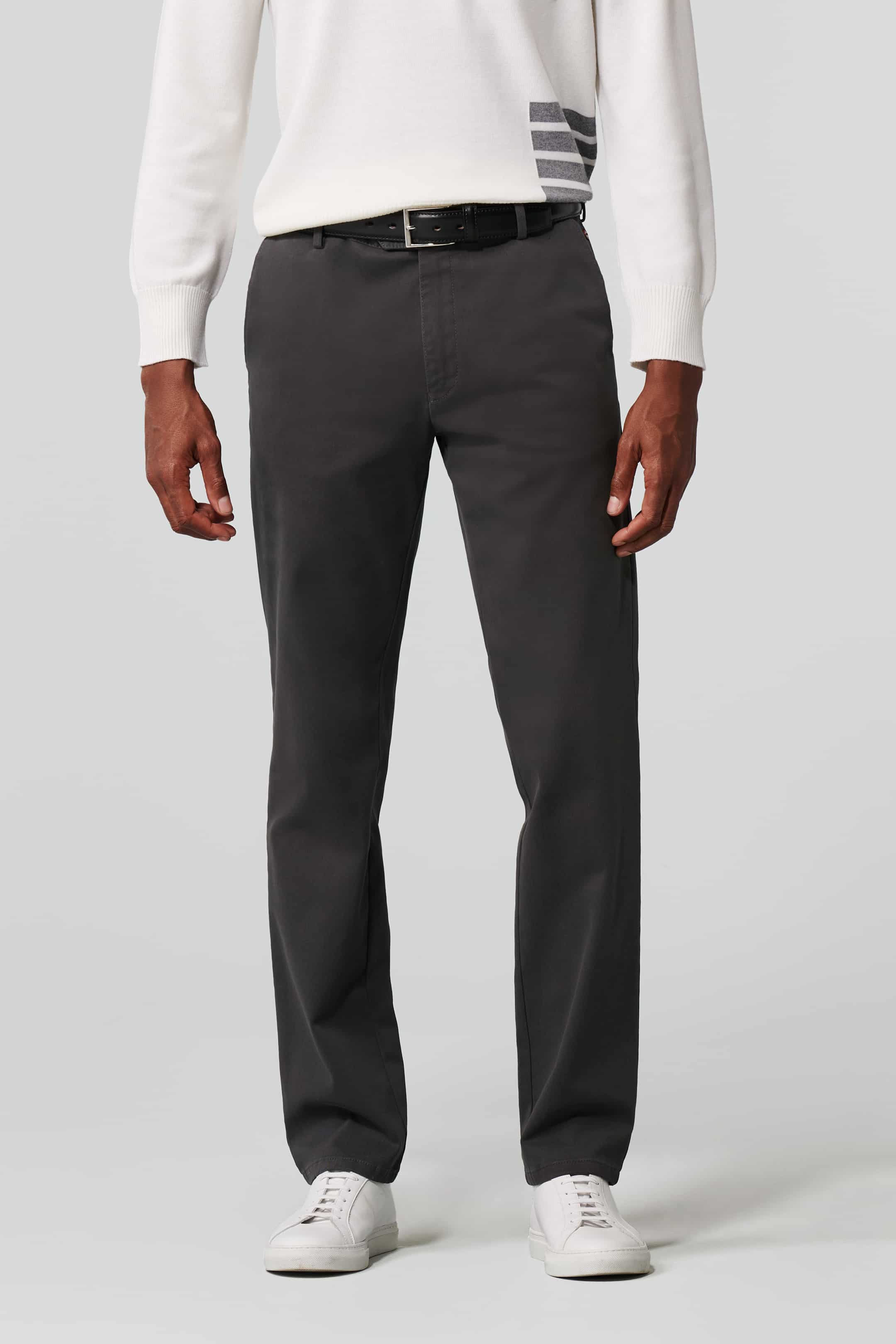MEYER HOSEN Oslo Chino - Deep Charcoal - Oslo 2-3552-07