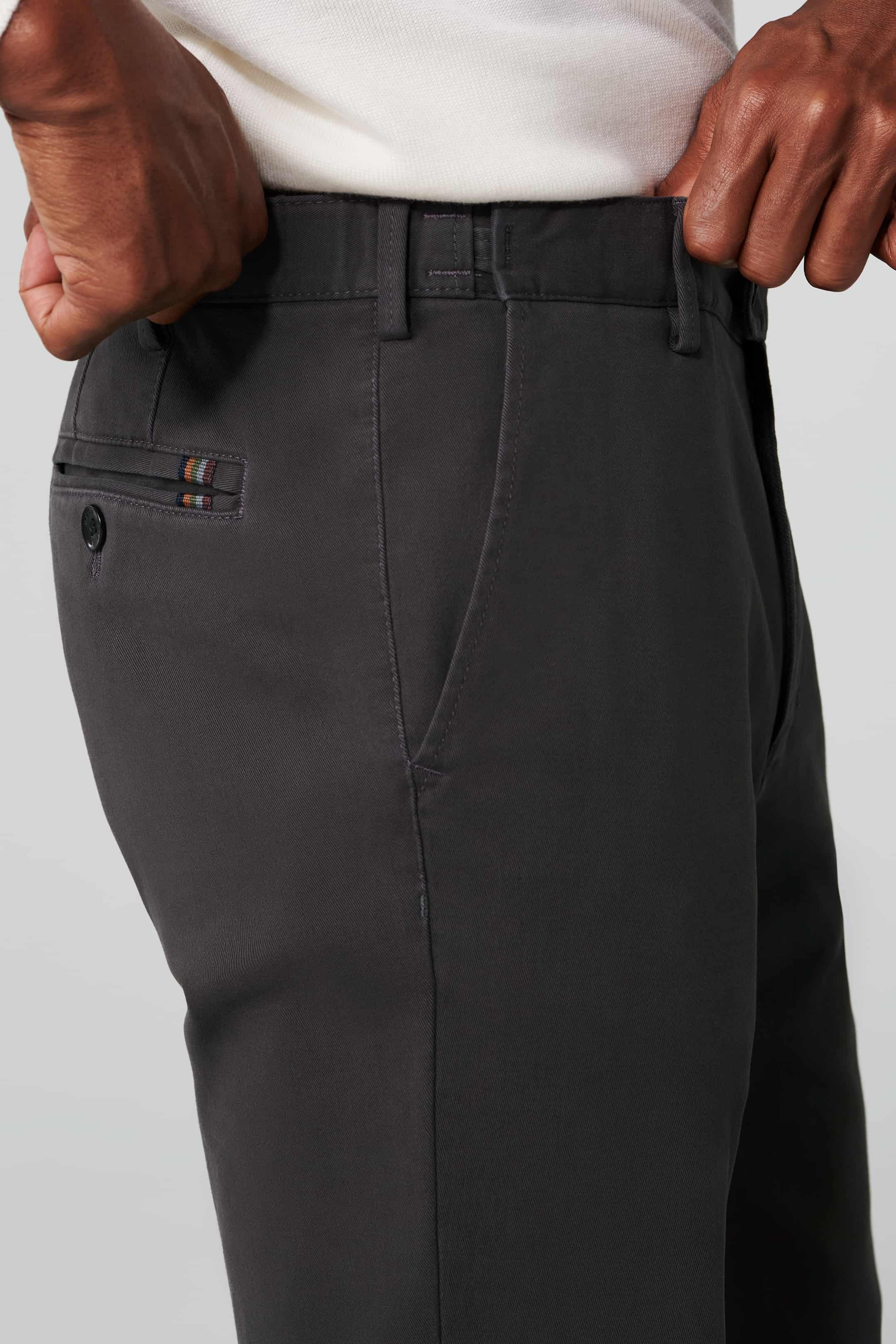 MEYER HOSEN Oslo Chino - Deep Charcoal - Oslo 2-3552-07 von MEYER HOSEN
