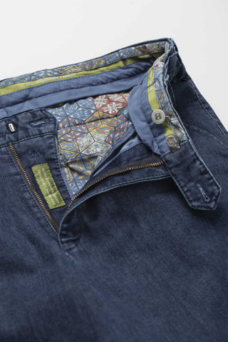 MEYER OSLO Chino - Navy Slate Blue - 1-4175-18