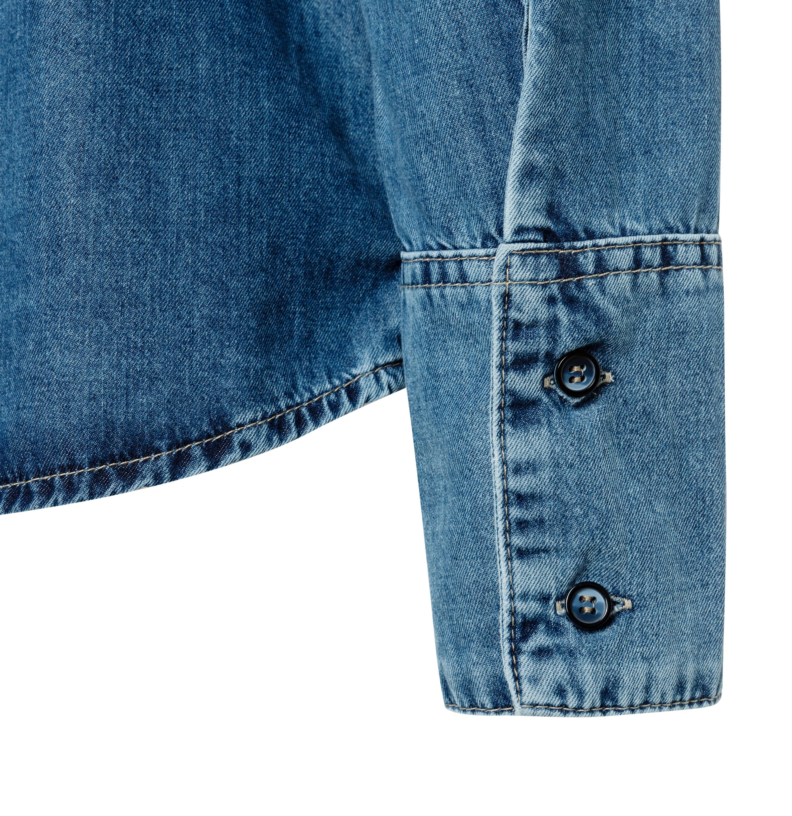MAC OVER SHIRT mid blue heritage wash - Storm Harbor Blue - 0121-90-0242-D609 von MAC