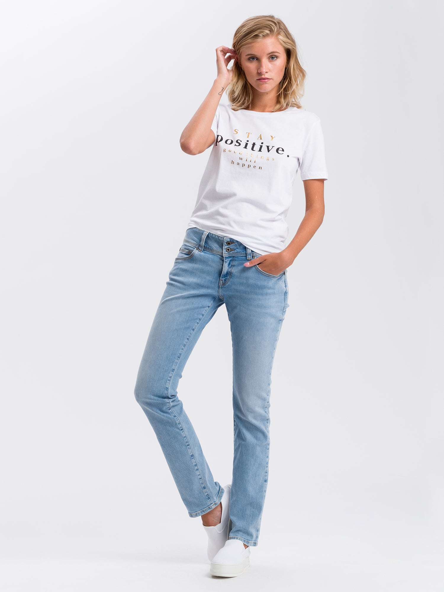 CROSS JEANS LOIE - Light Seabreeze - P422-010 von Cross Jeans
