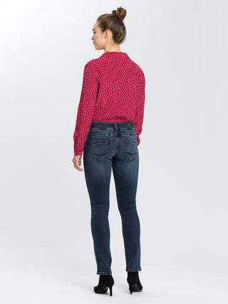 CROSS JEANS Loie Jeans - Deep Indigo Wash - P422-012