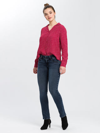 CROSS JEANS Loie Jeans - Deep Indigo Wash - P422-012